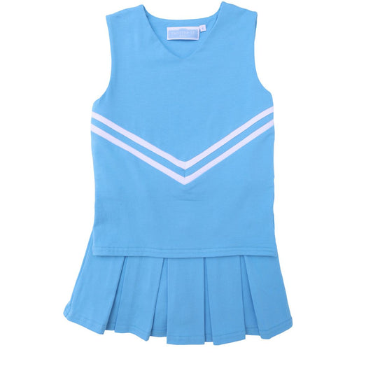 Cheer Uniform Set, Sky Blue