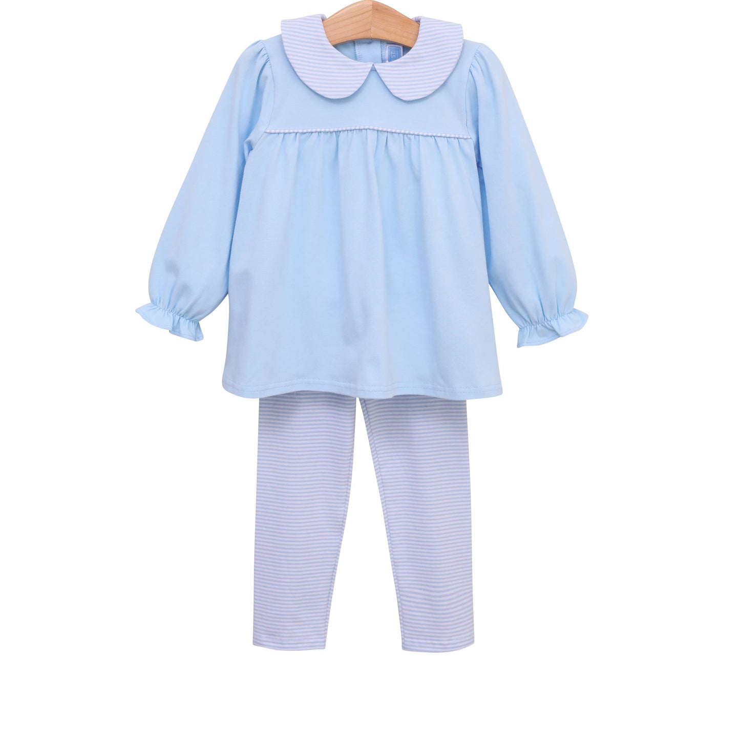Abigail Pants Set - Light Blue