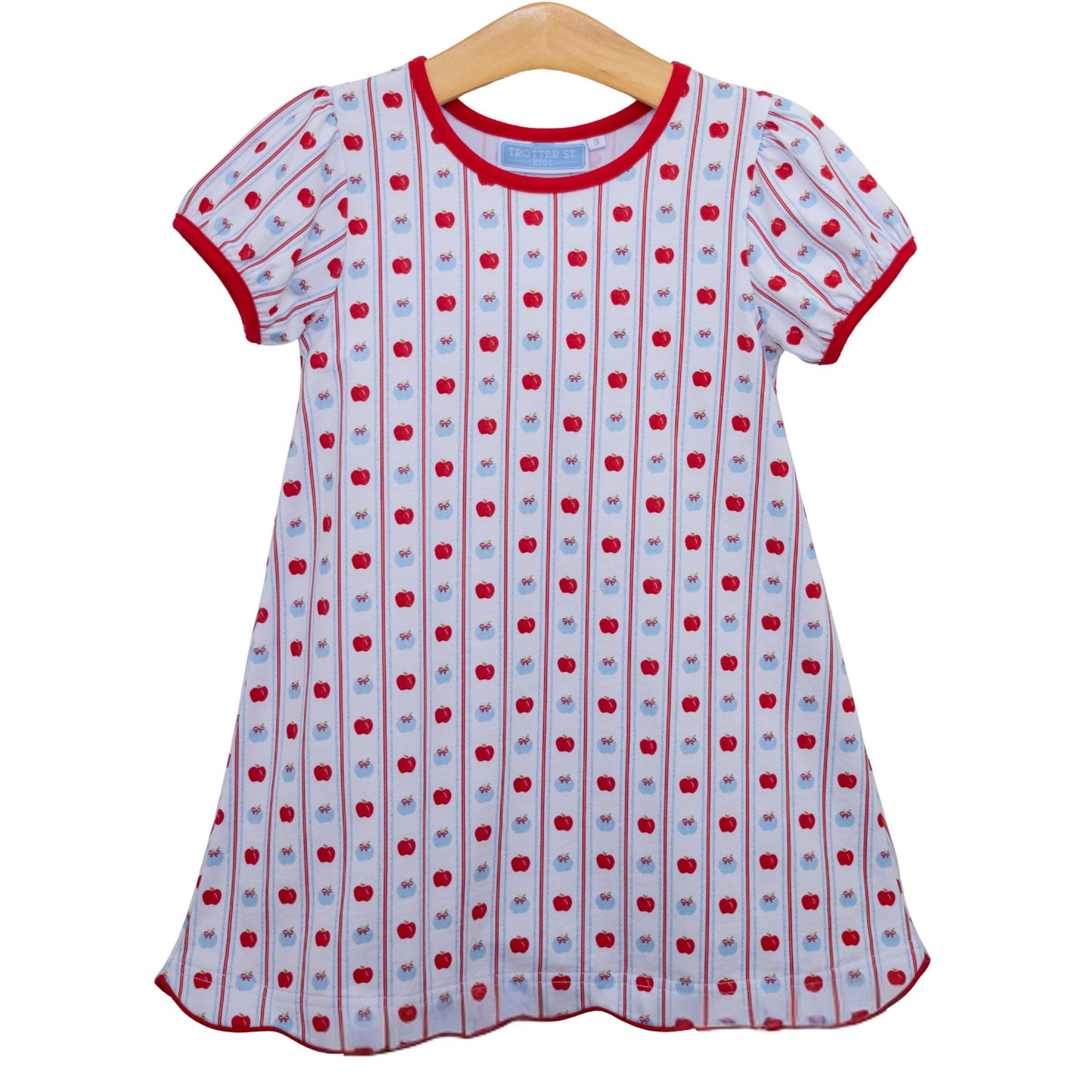 Apple Print Dress