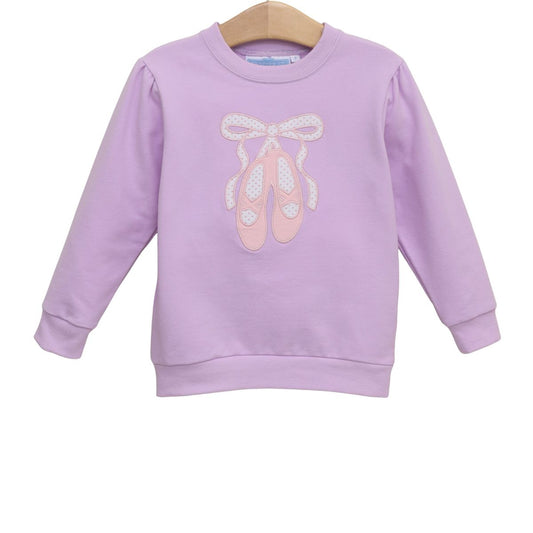French Terry Pullover, Ballet Shoes