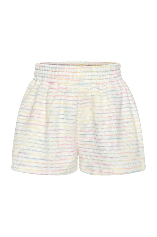 Carlisle Short, Rainbow Stripe Knit