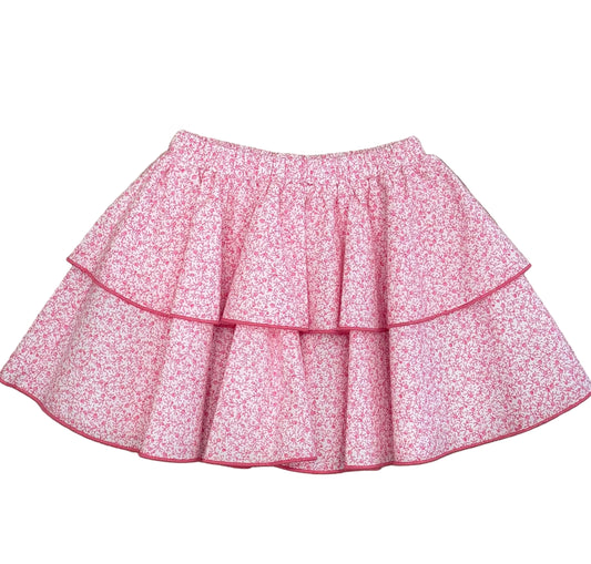 Lyla Skirt, Pink Vining