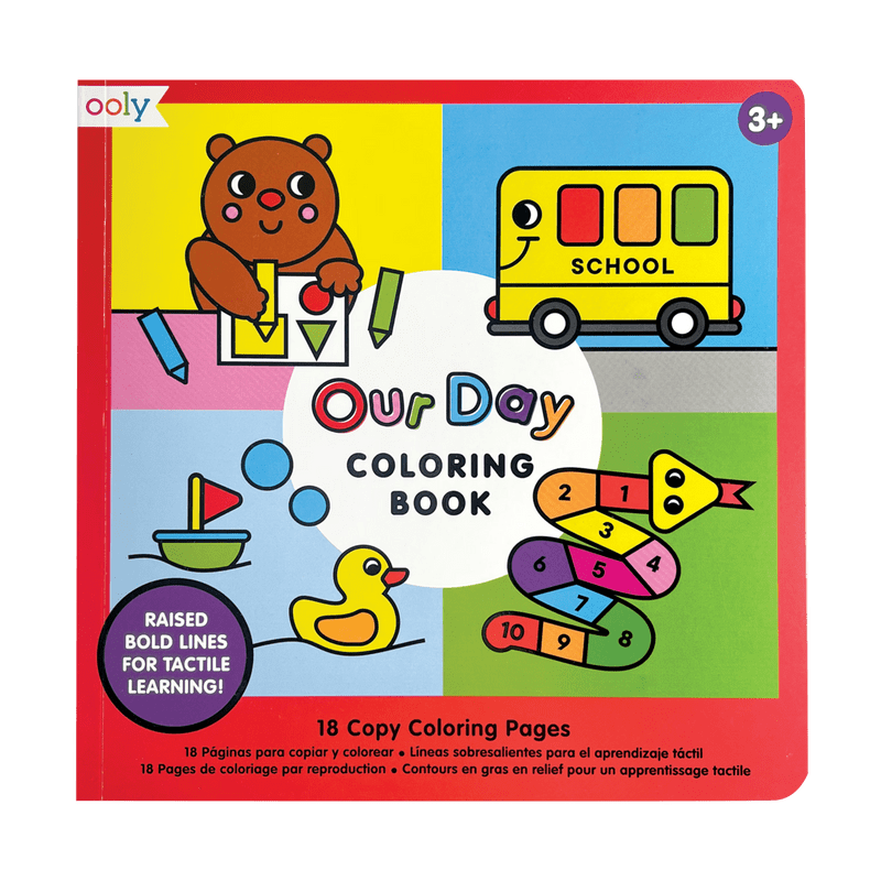 Copy Coloring Book - Our Day