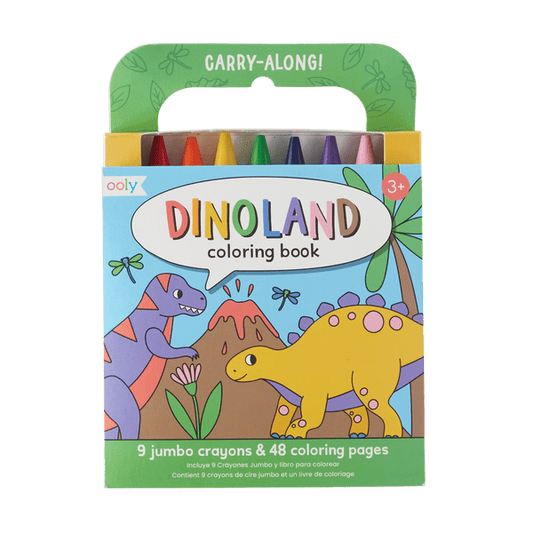 Carry Along Dinoland Coloring Book