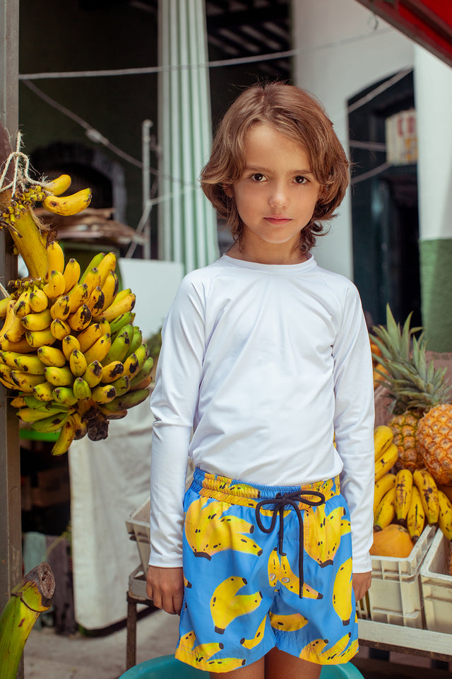 Swim Shorts - Banano Columbiano Azul