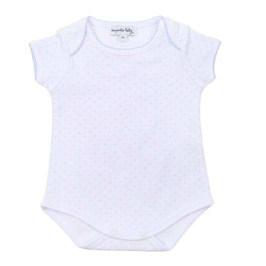 Mini Dots Onsie - Blue