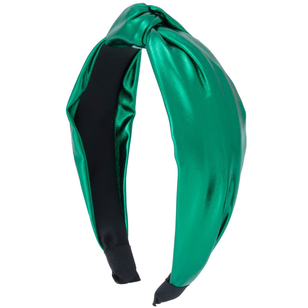 Metallic Headband, Green