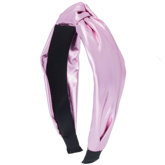 Metallic Headband, Light Pink