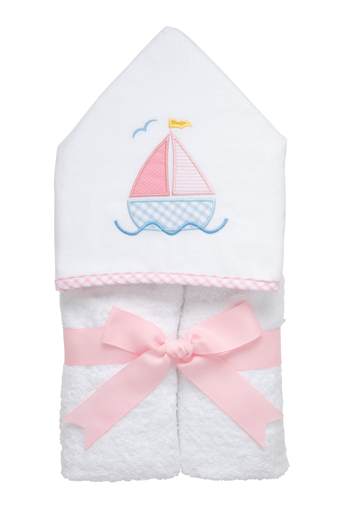 Everykid Sailboat Towel - Pink