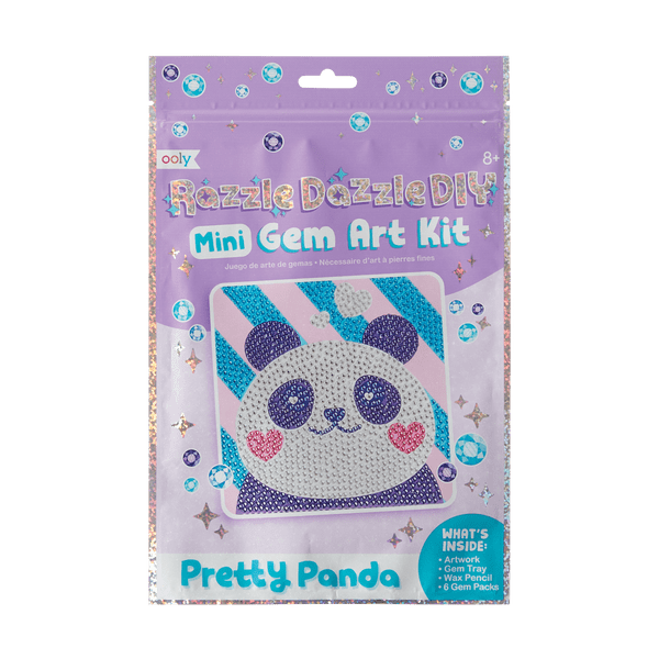 DIY Mini Gem Art Kit/Pretty Panda