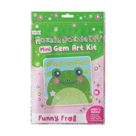 DIY Mini Gem Art Kit/Funny Frog