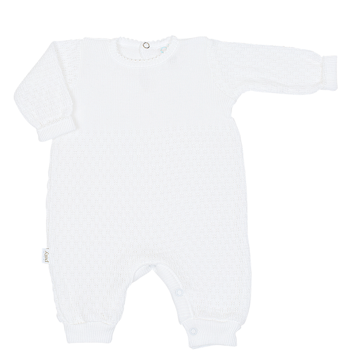 Long Sleeve Romper with White Trim by Paty