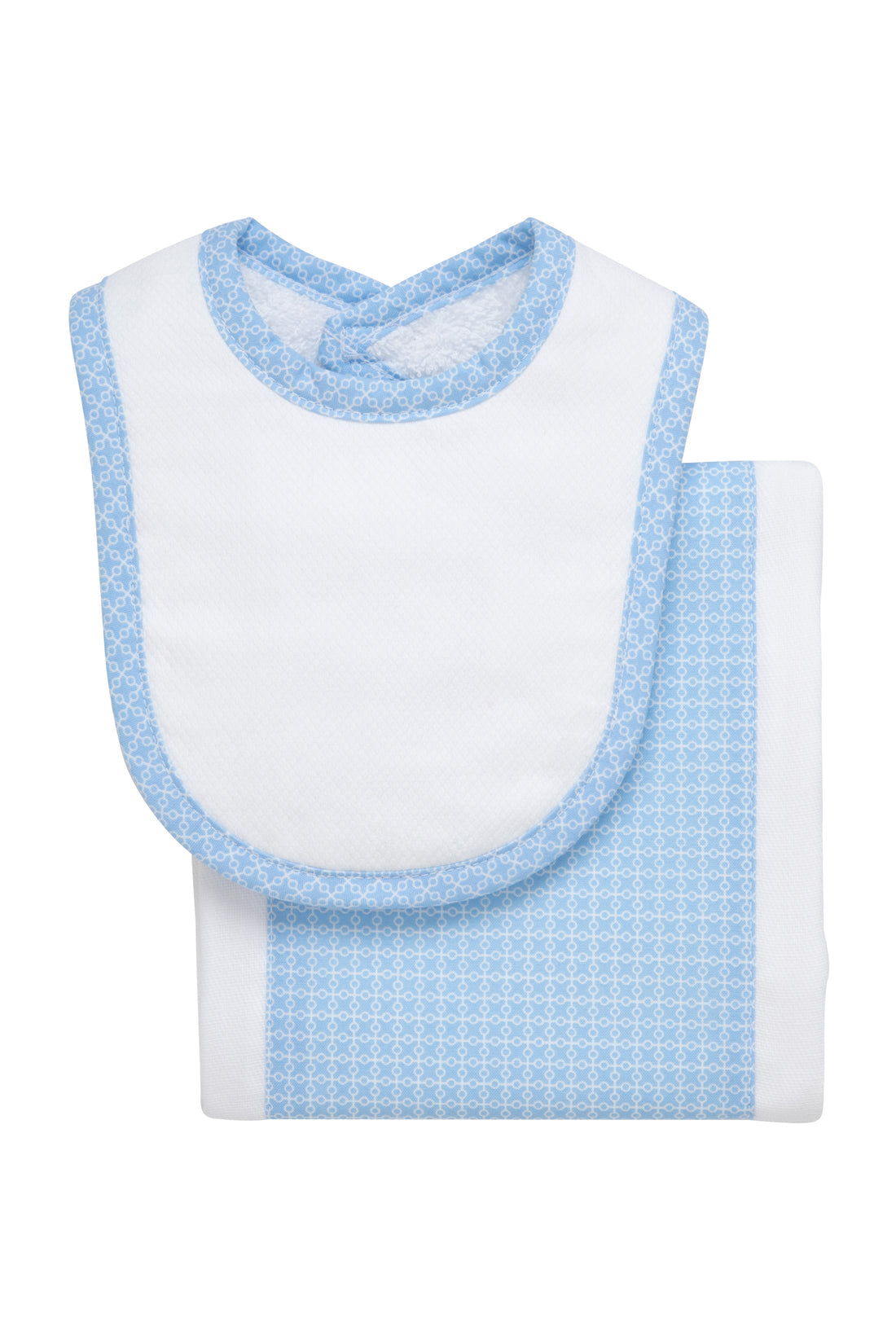 Airplane Drooler Bib & Burp Set