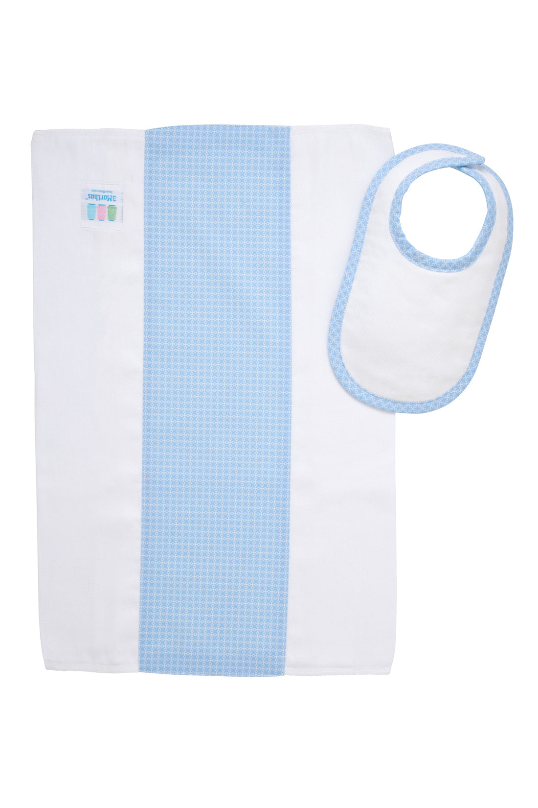 Airplane Drooler Bib & Burp Set