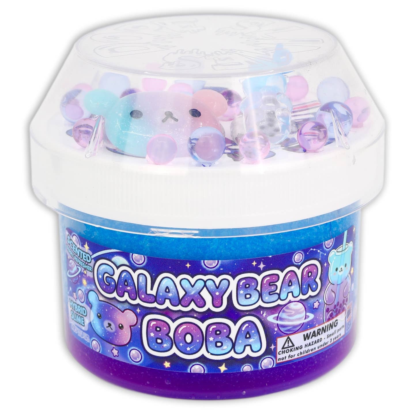 Galaxy Bear Dope Slime