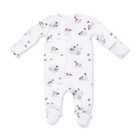 Pointer Pups and Duck Buddies, 2 Way Zipper Footie
