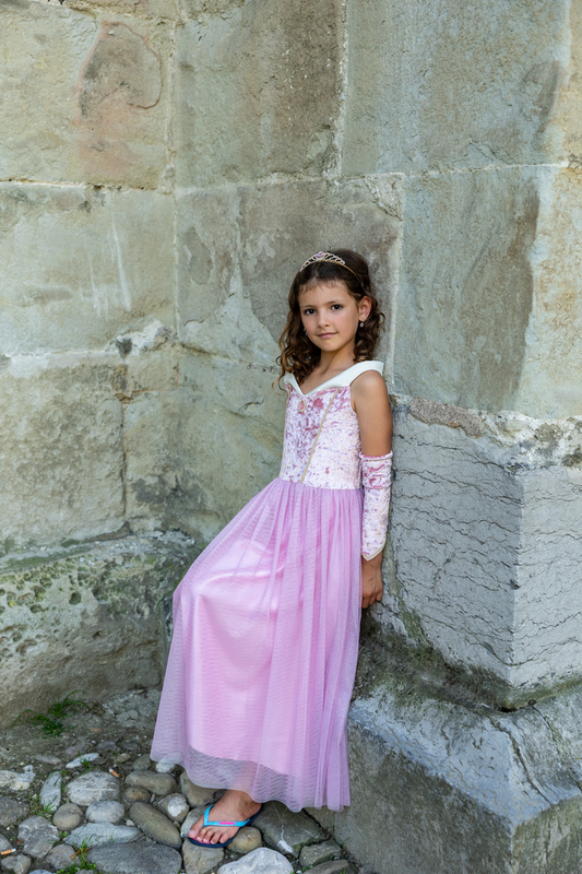Velvety Soft Sleeping Sweetheart Princess Gown
