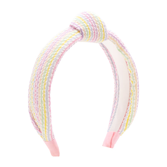 Seersucker Headband, Multi