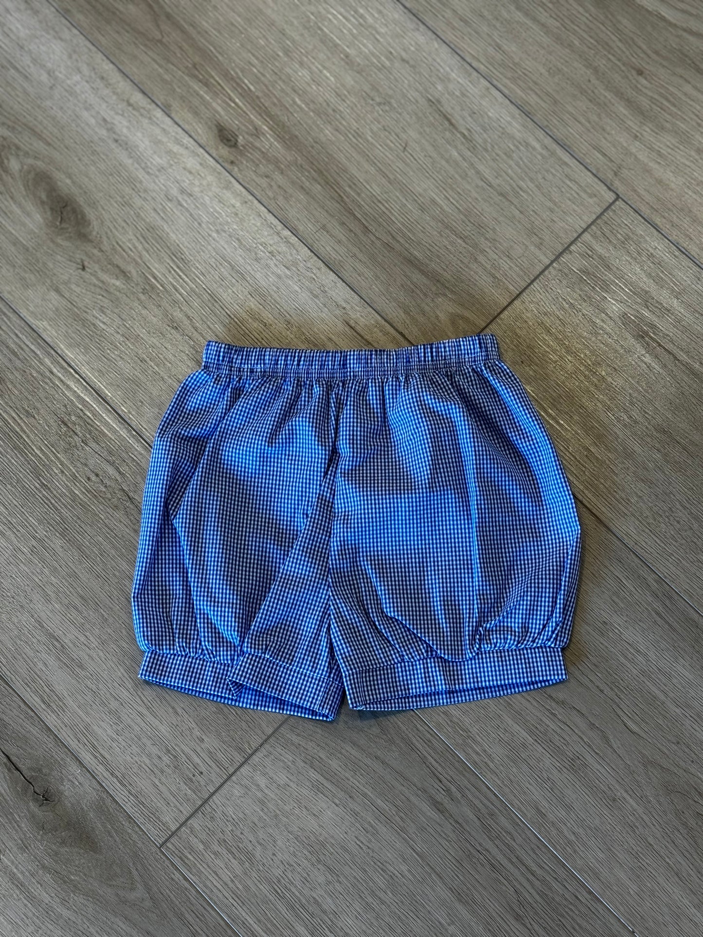 Adam Short, Royal Blue Mini Gingham