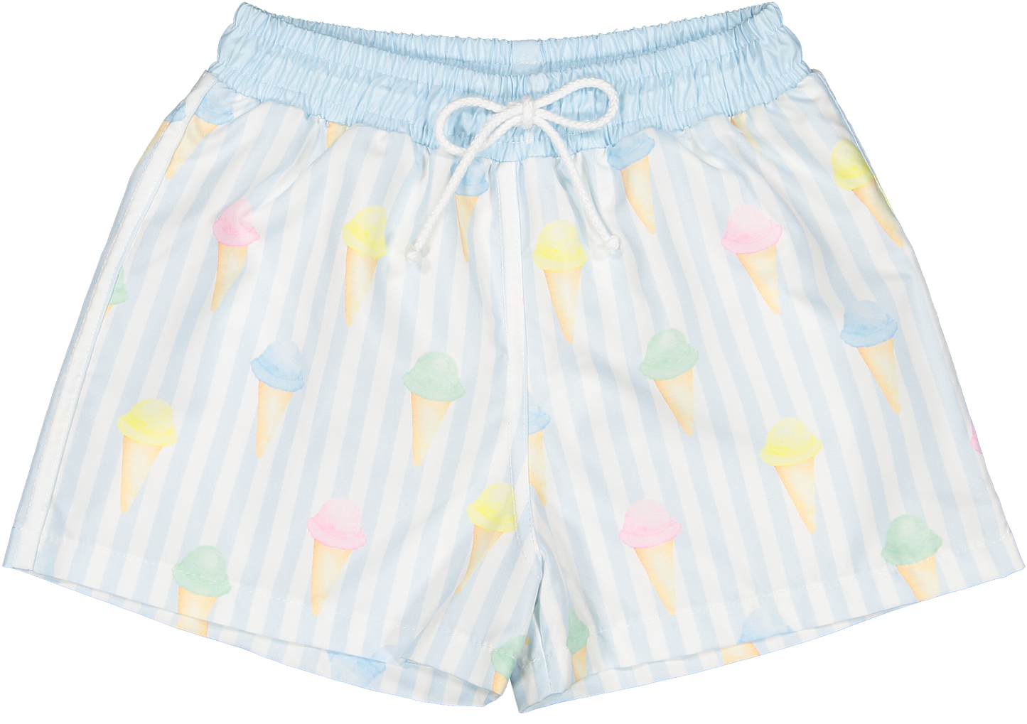 Ice-Cream Swim Trunks