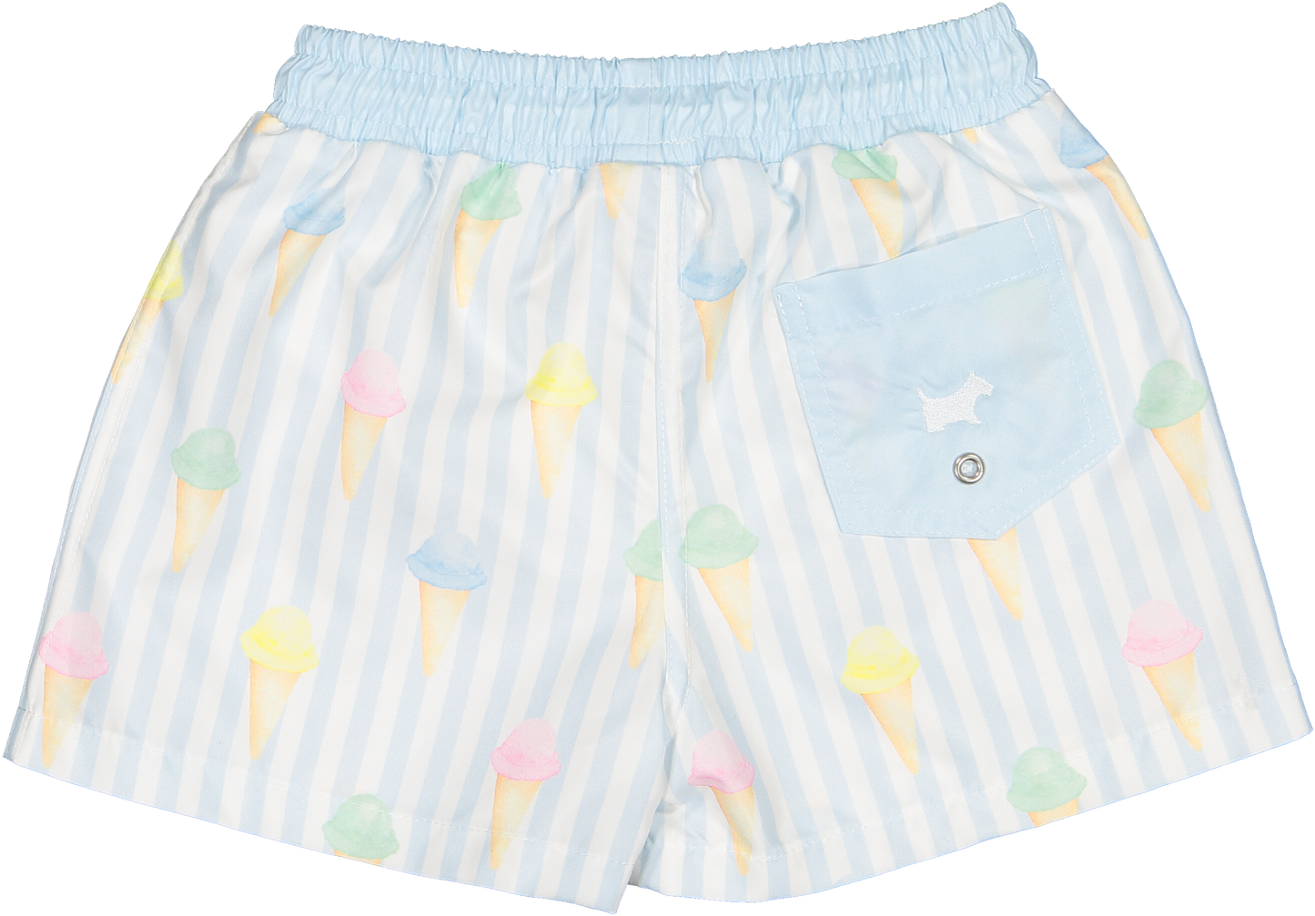 Ice-Cream Swim Trunks