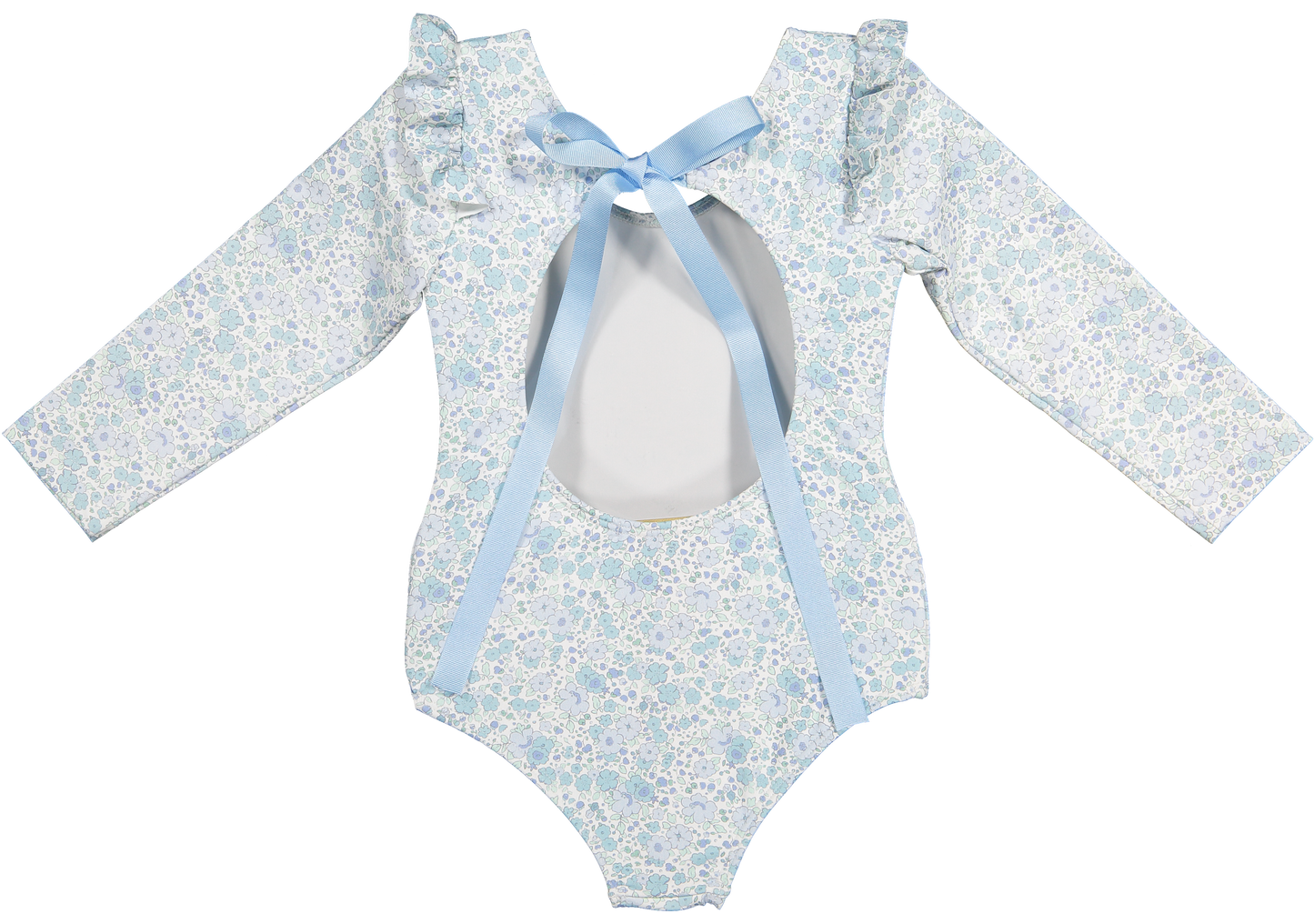 Blue Ditsy Floral Rashguard