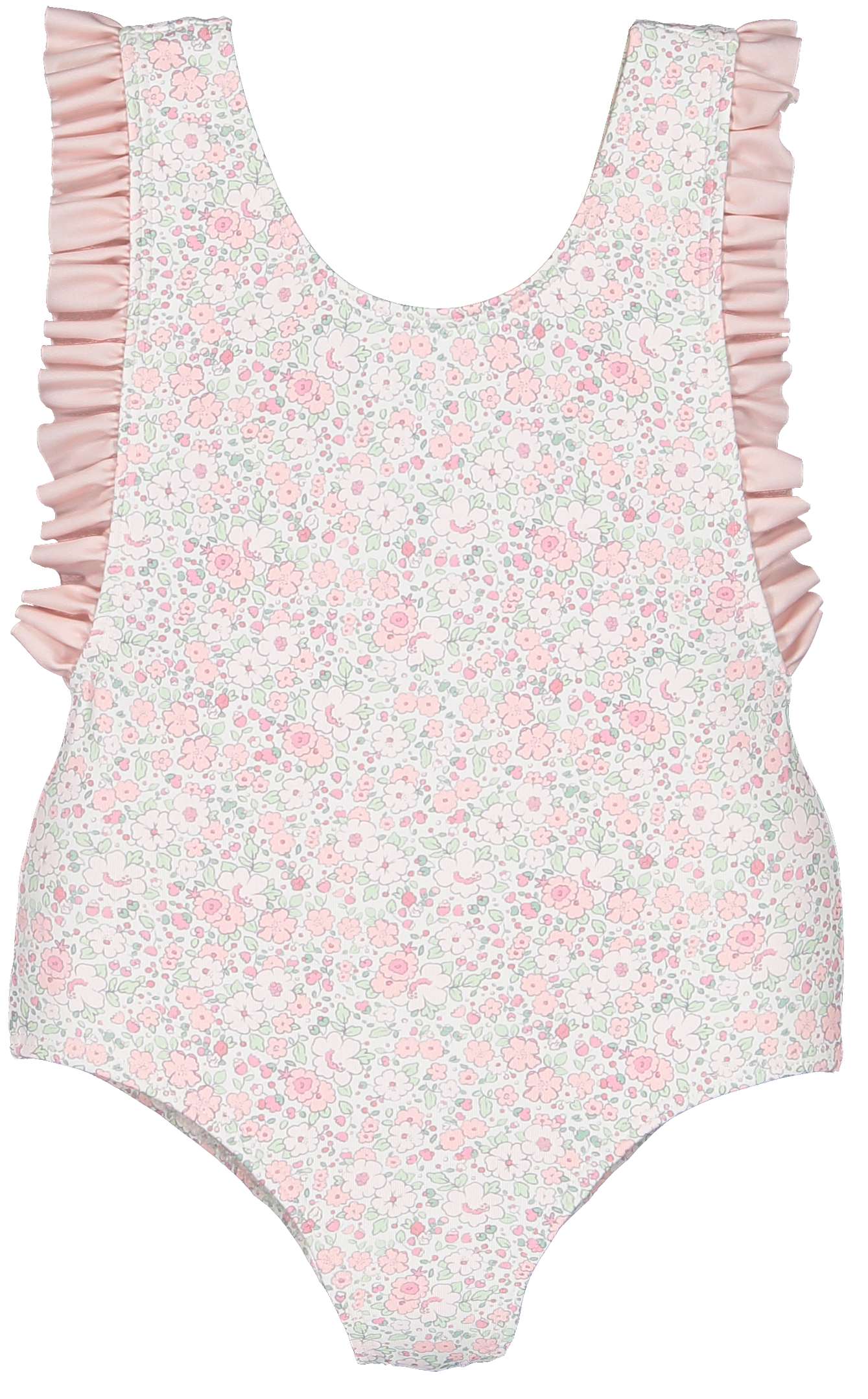 Pink Ditsy Floral Swimsuit