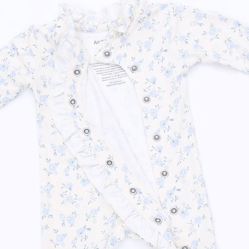 Rose Briar, Kimono Ruffle Snap Footie