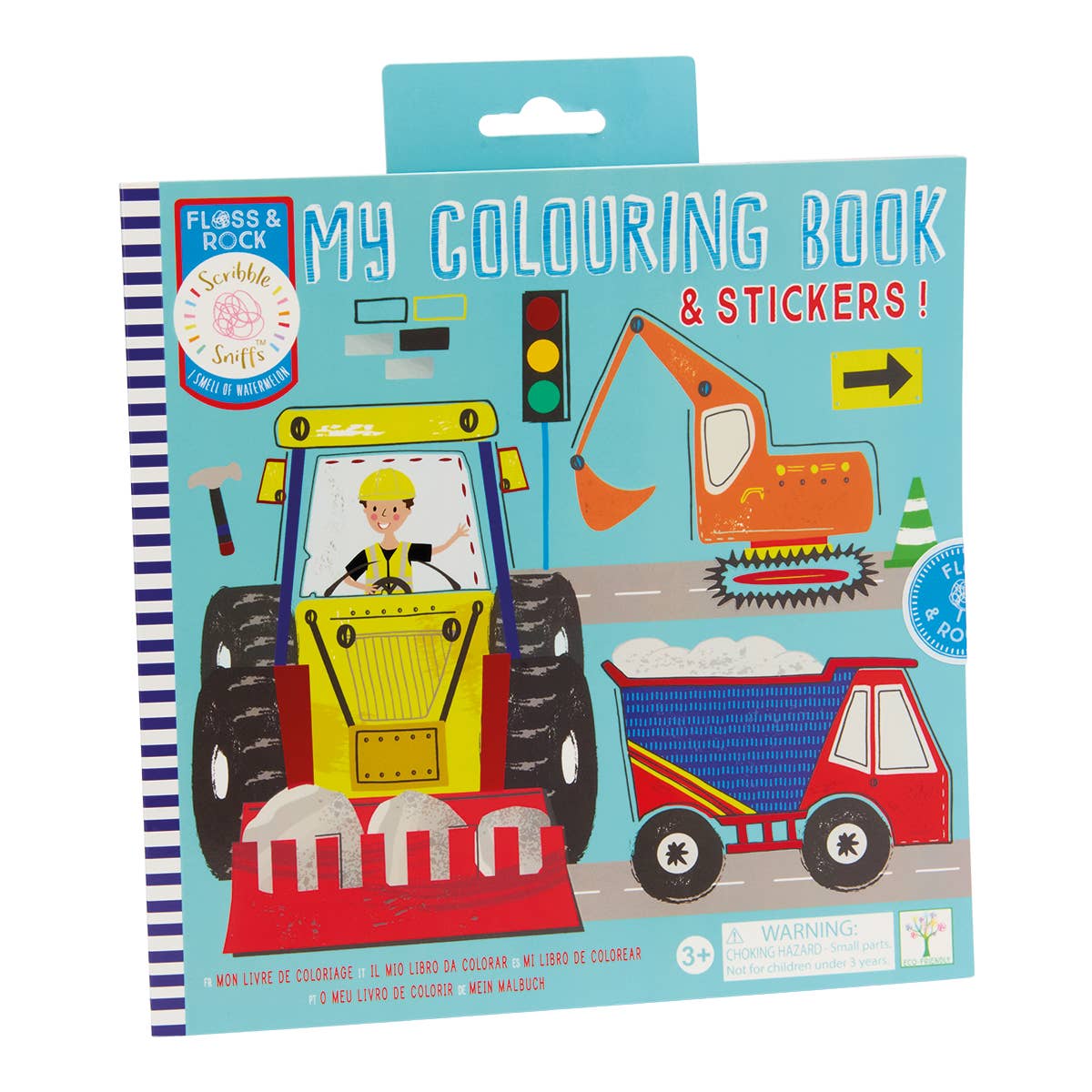 Scribble Sniffs, Coloring Book