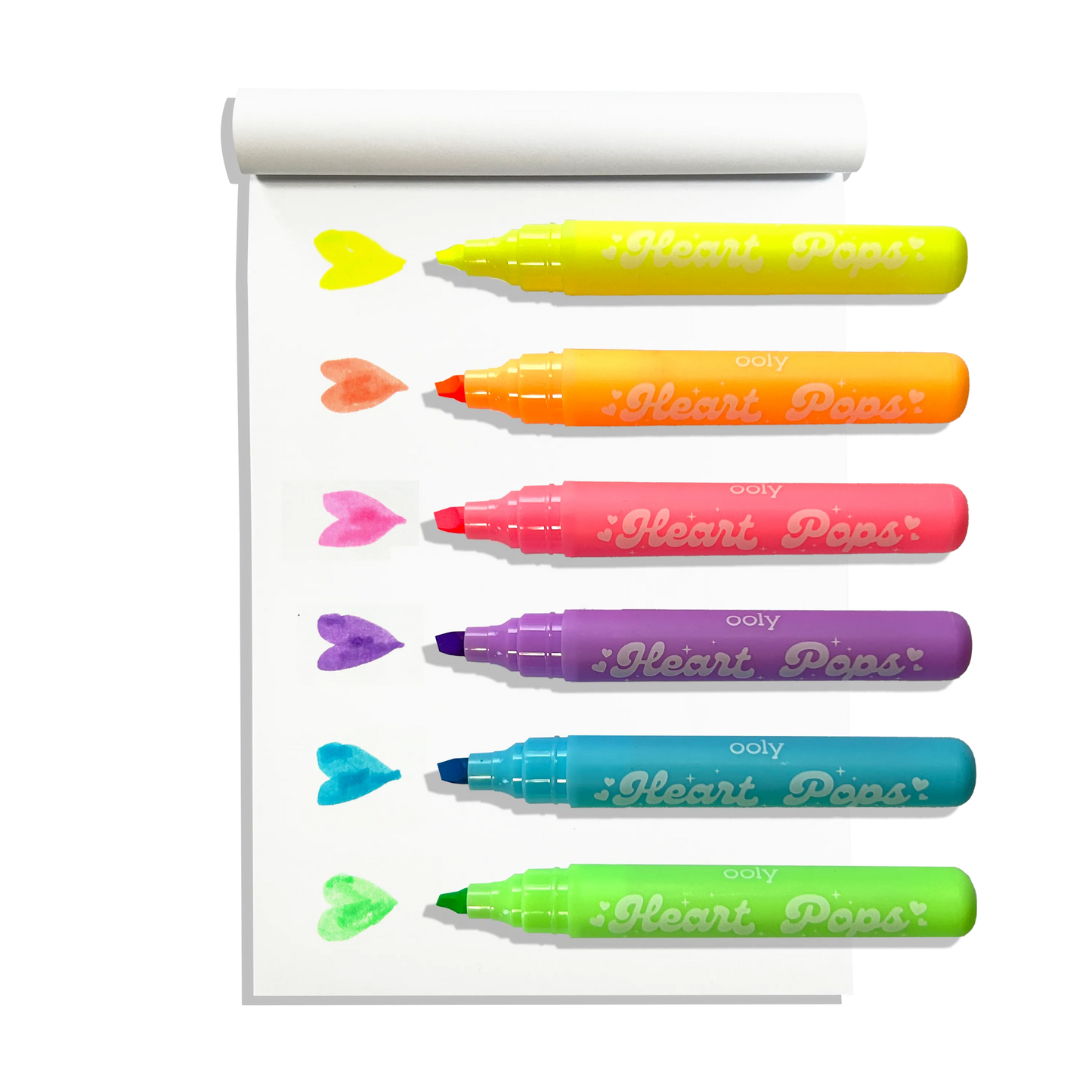 Heart Pops: Neon Highlighters