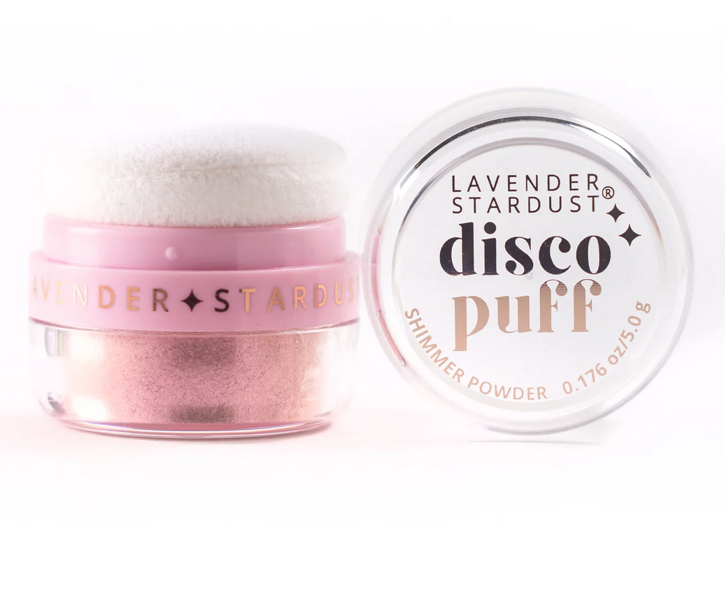 Disco Puff Shimmer Powder, Pink Pony