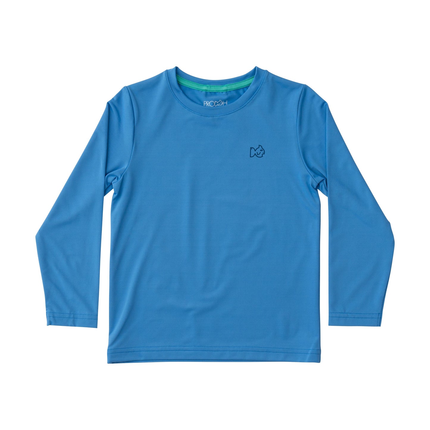 Pro Performance Long Sleeve Fishing Tee Shirt - Marina Blue