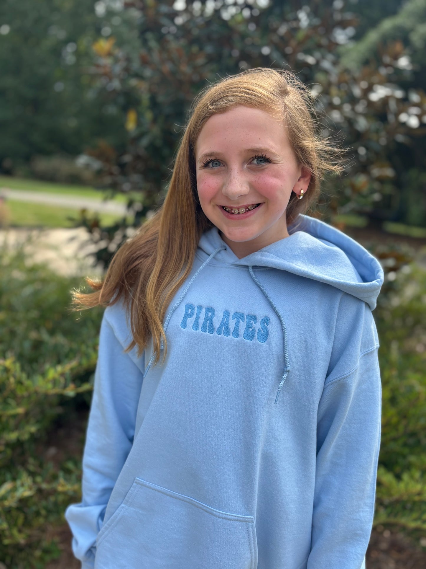 Pirates Blue Oversized Hoodie *Preorder*