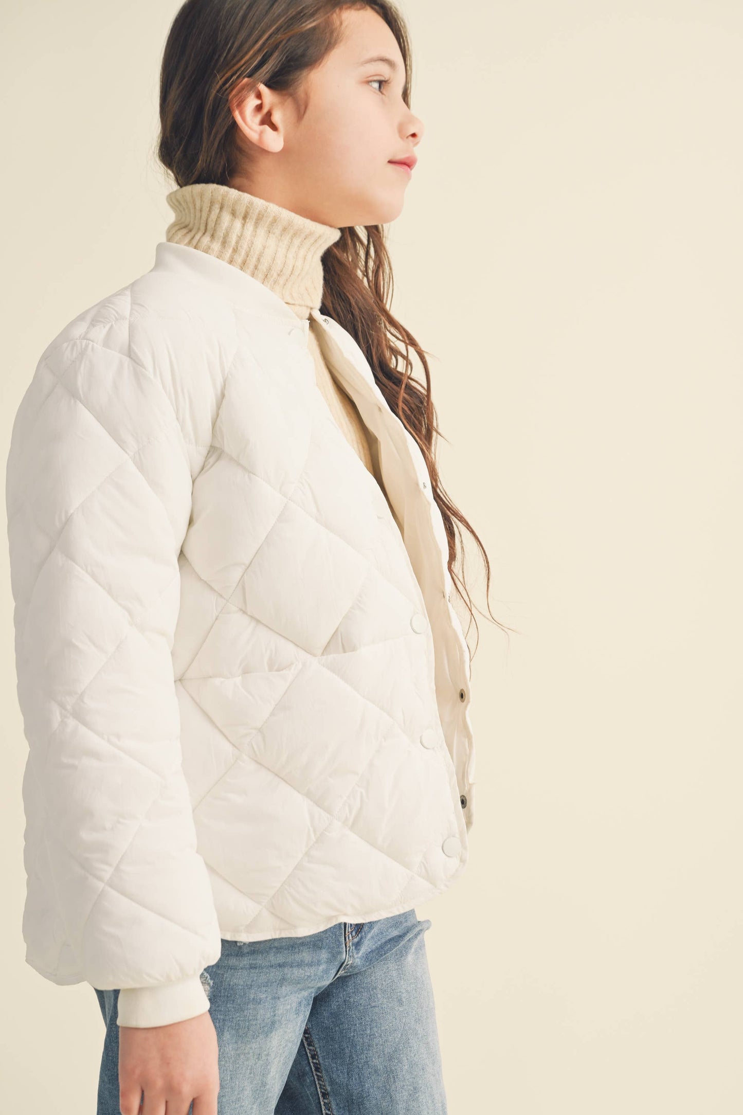 Girls Quilted Jacket