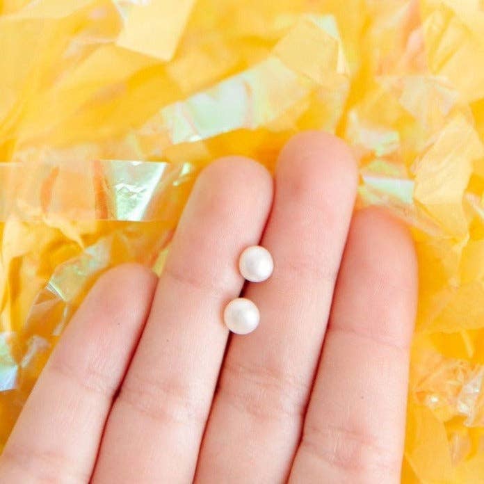 Pearl Stud Earrings