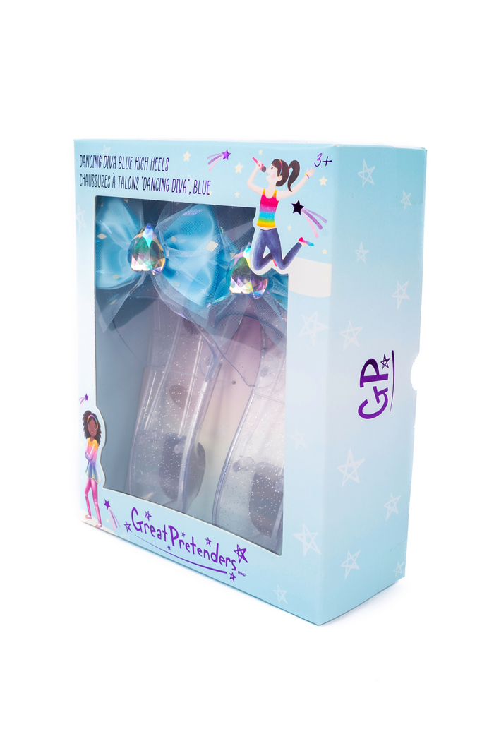 Dancing Divas Blue High Heels