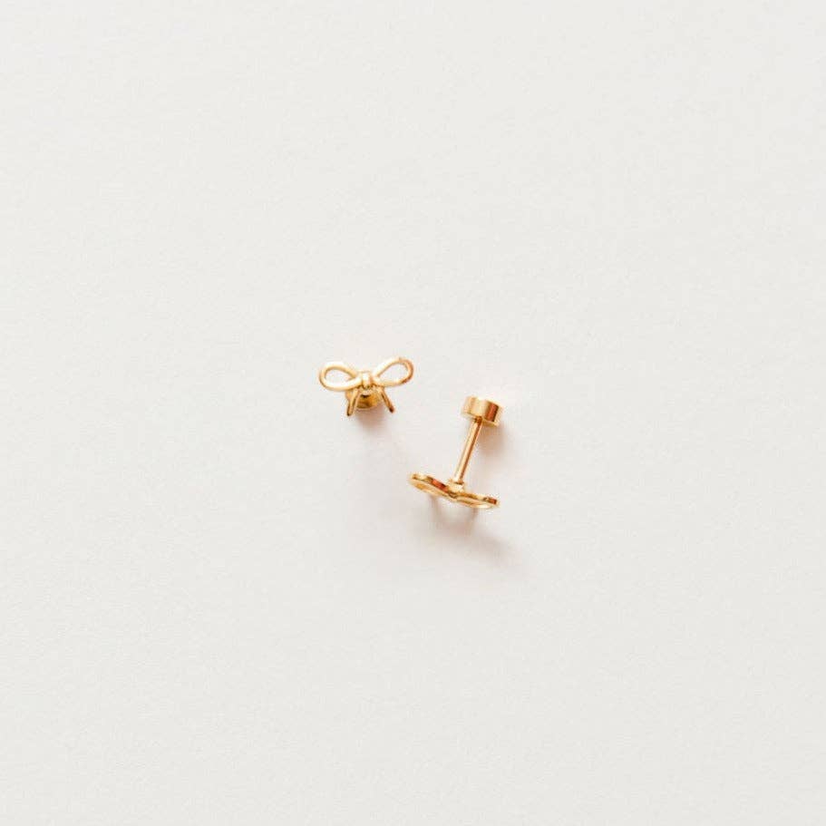Bow Stud Earrings