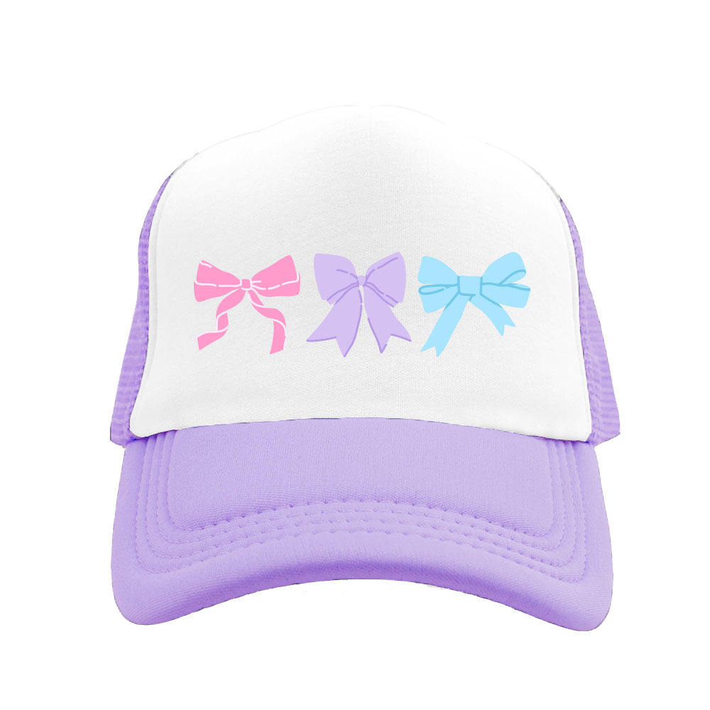 Pastel Bows Youth Trucker