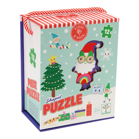 Christmas 12-Piece Shaped Puzzle