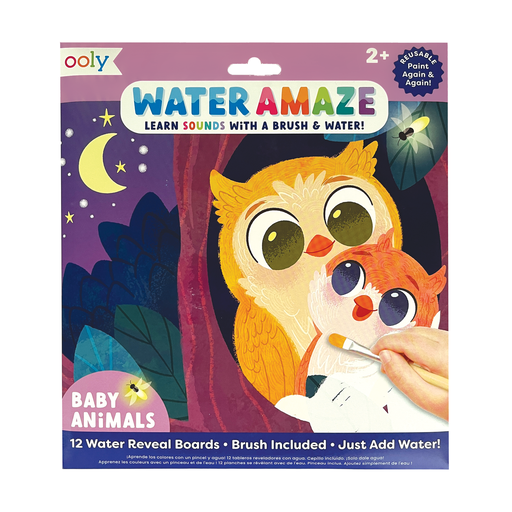Water Amaze: Water Reveal Boards - Baby Animals (13 PC Set)
