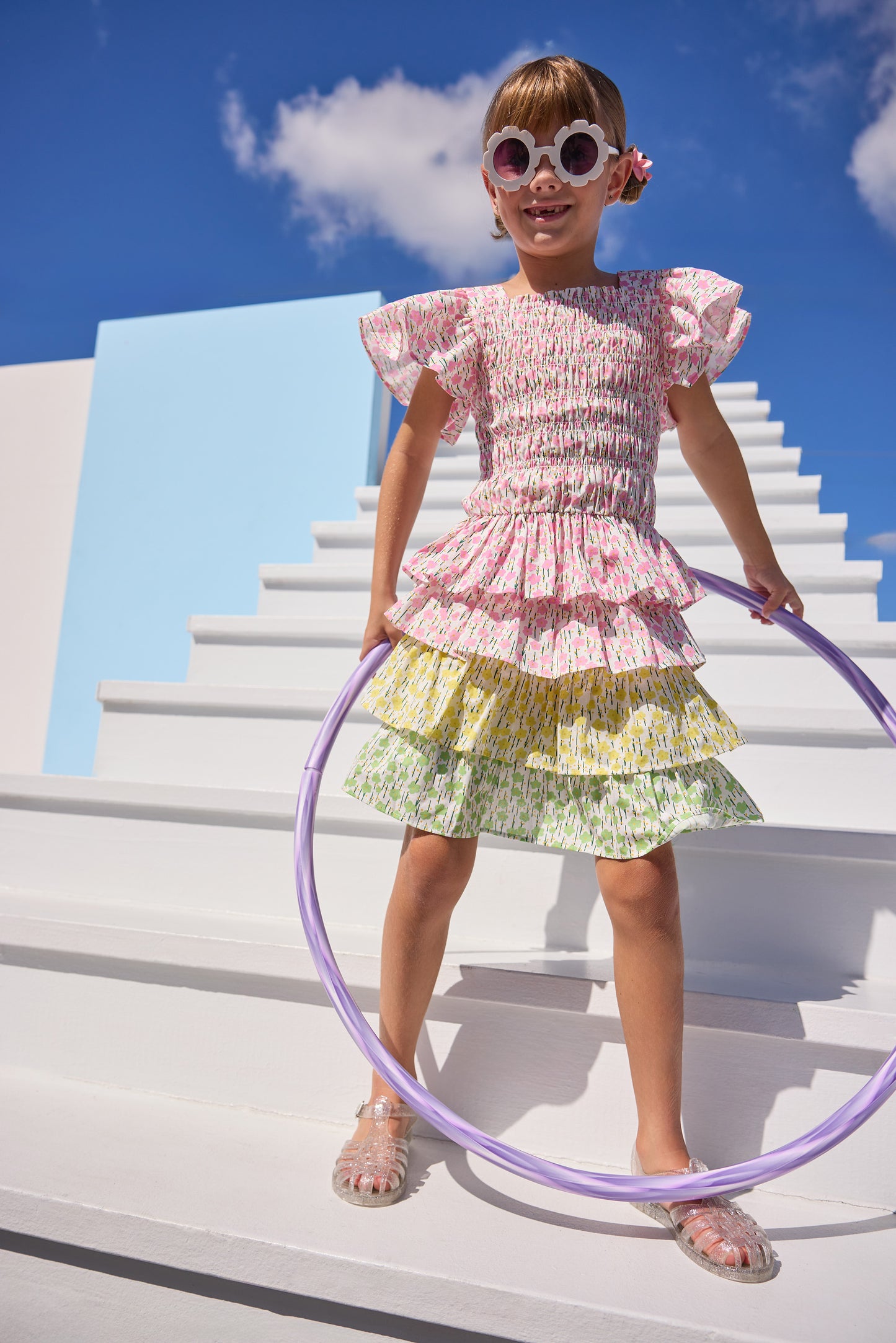 India Top, Darien Daisies