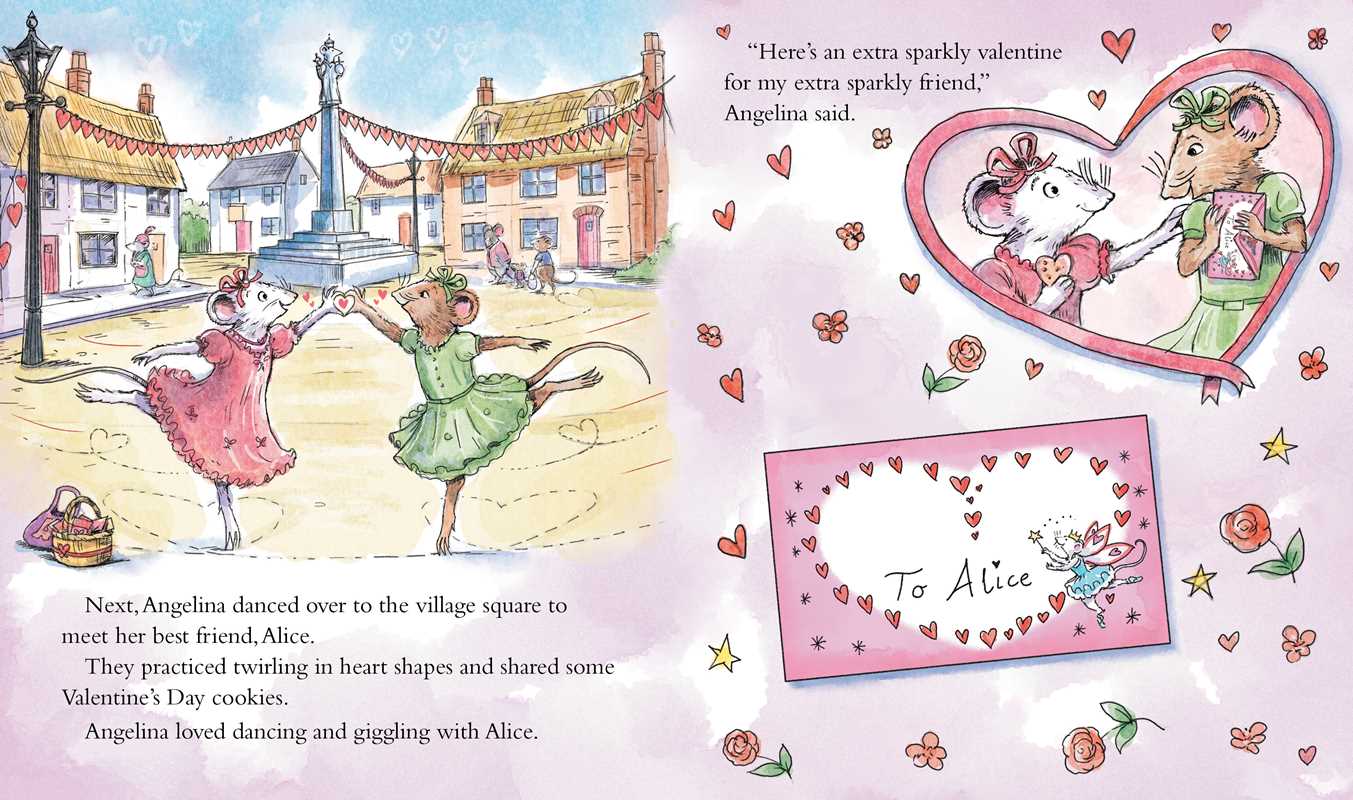 Angelina and the Valentine's Day Surprise by Katharine Holabird