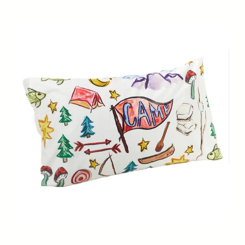 "Happy Camper" Pillowcase