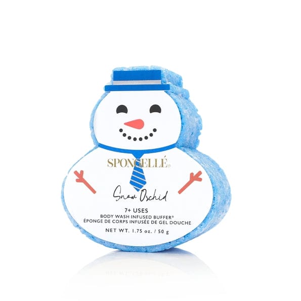 Snowman Body Wash Infused Buffer - Snow Orchid