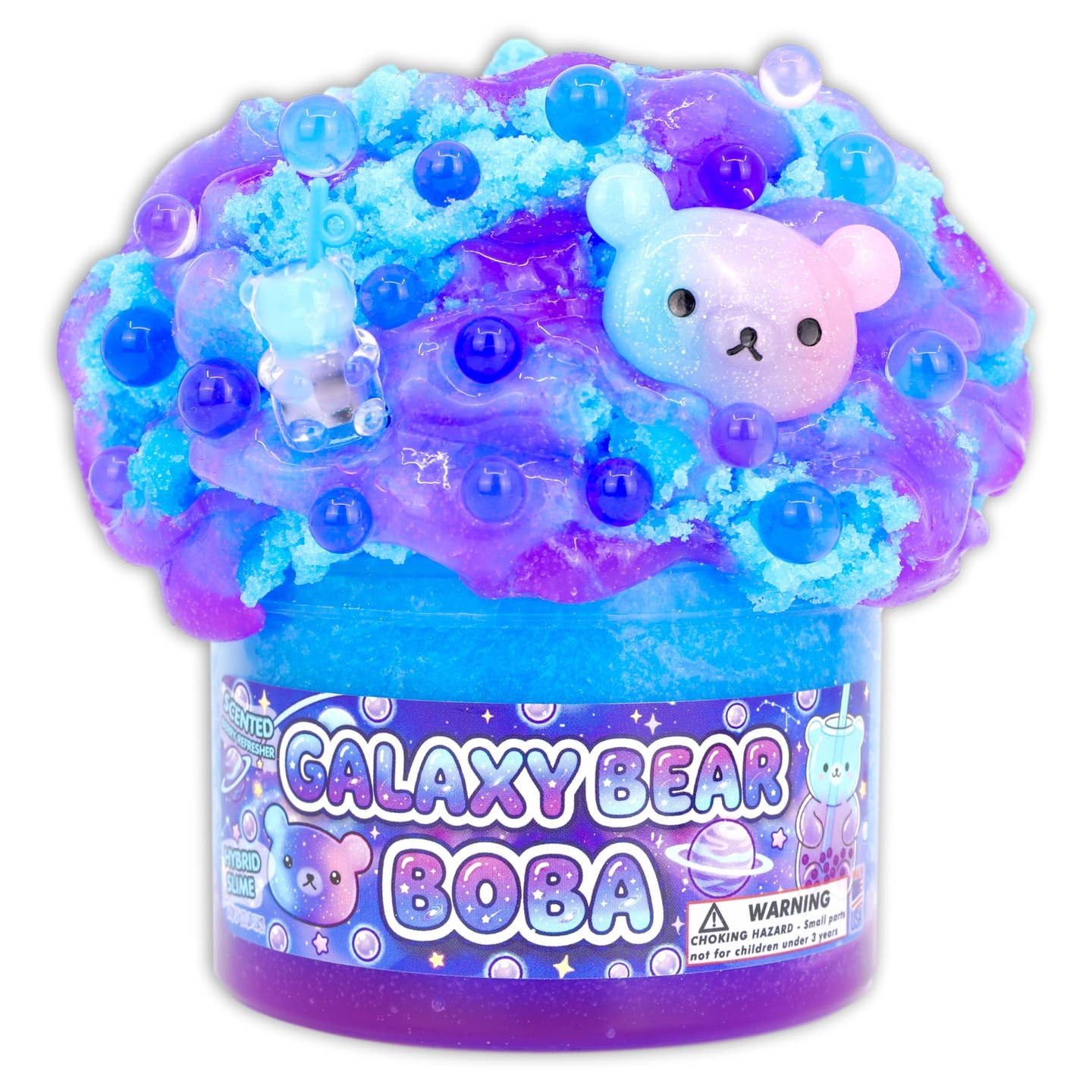 Galaxy Bear Dope Slime