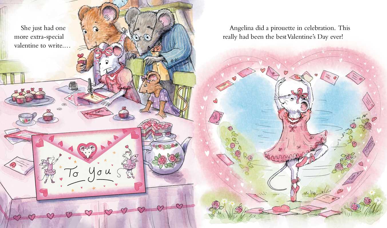 Angelina and the Valentine's Day Surprise by Katharine Holabird