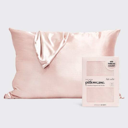Satin Pillowcase, Blush