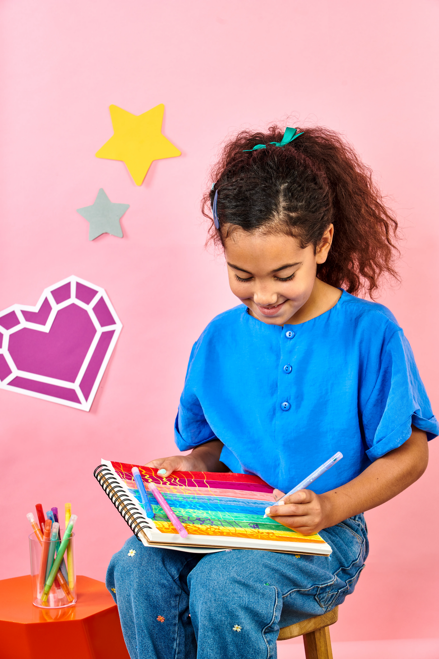 Switch-eroo!: Sparkle Glittery Color-Changing Markers (Set of 12)