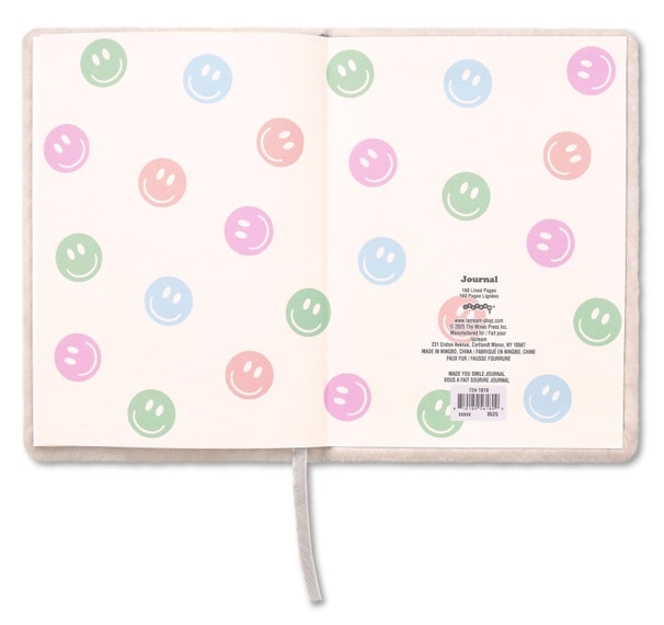 Made You Smile Furry Journal