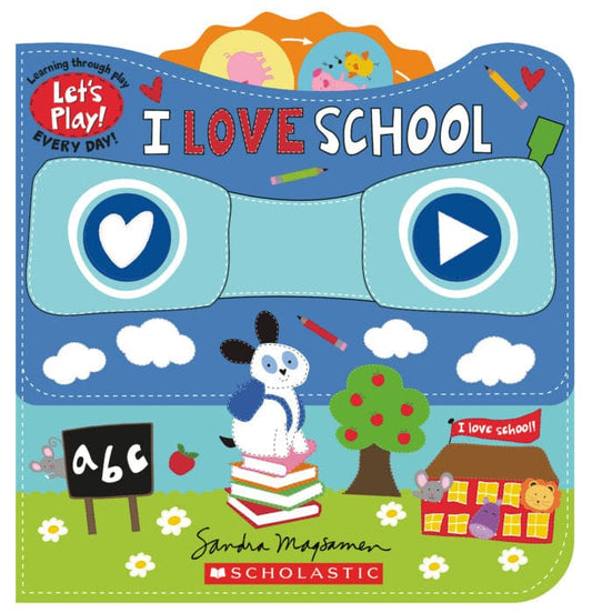 Let's Play: I Love School Book